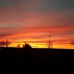 Appartement Landluft Ferien - Abendrot Heiligenborn