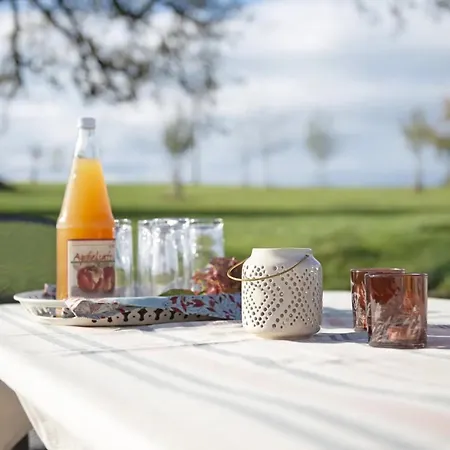 Landluft Ferien - Abendrot 아파트 *