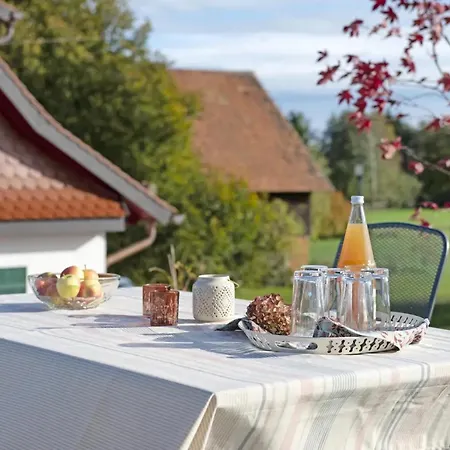 아파트 Landluft Ferien - Abendrot