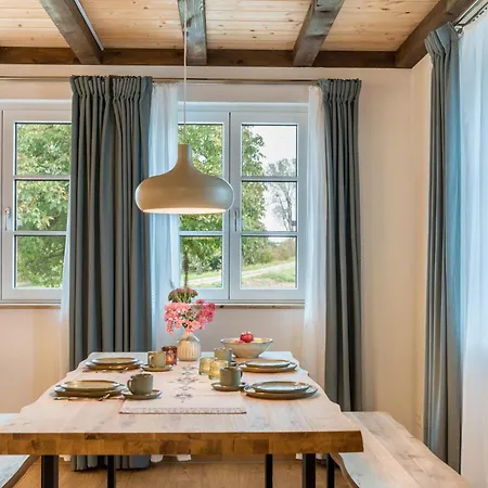 아파트 Landluft Ferien - Abendrot *