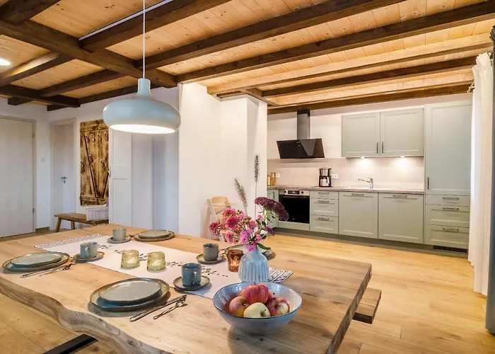 Landluft Ferien - Abendrot Хайлигенберг